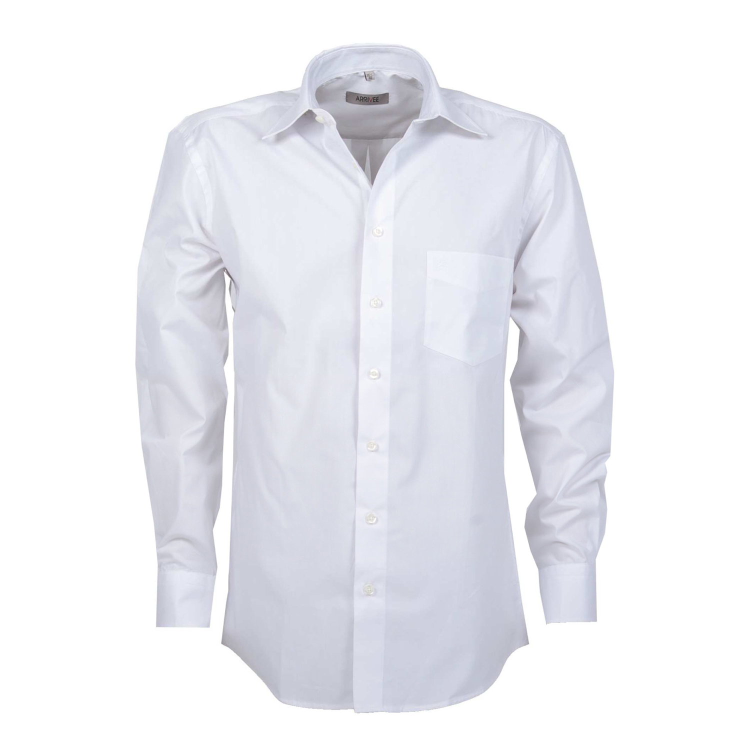 White shirt by ARRIVEE in big sizes XL up to 8XL