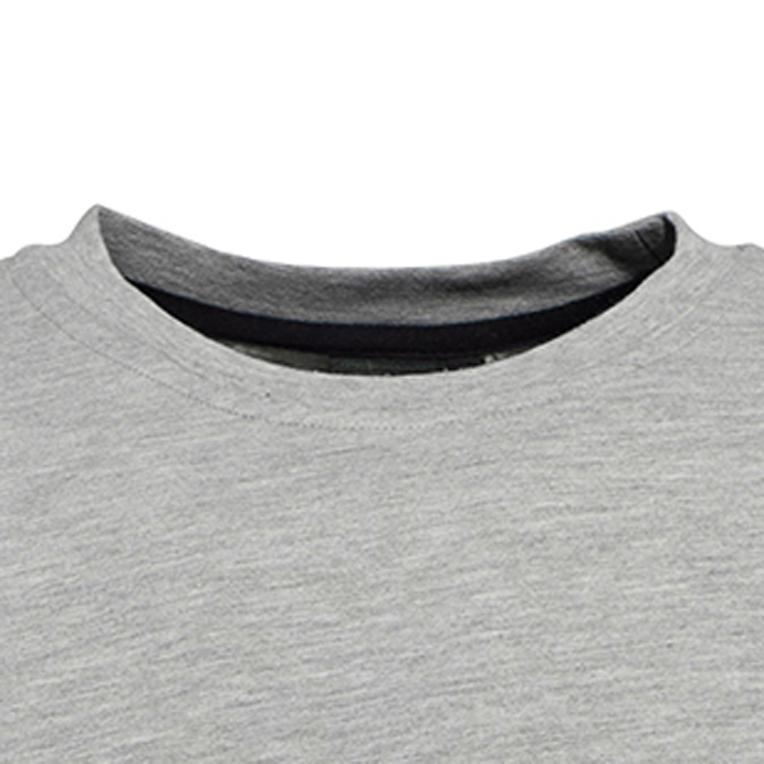 T-Shirt für Herren mit Rundhals von Ahorn Sportswear in großen Größen XXL bis 10XL - graumeliert