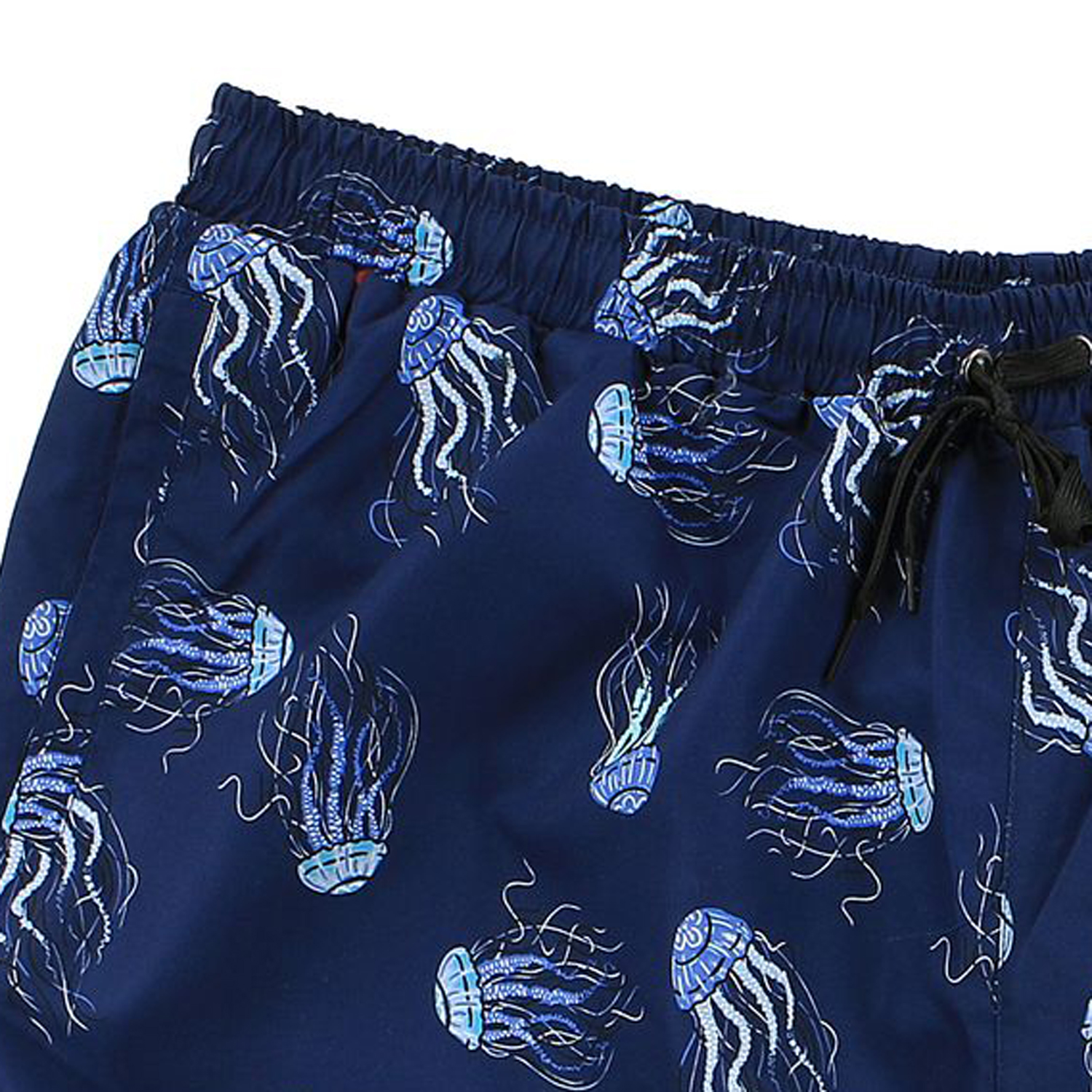 Swimming trunks in blue with jellyfish print by Abraxas up to oversize 10XL