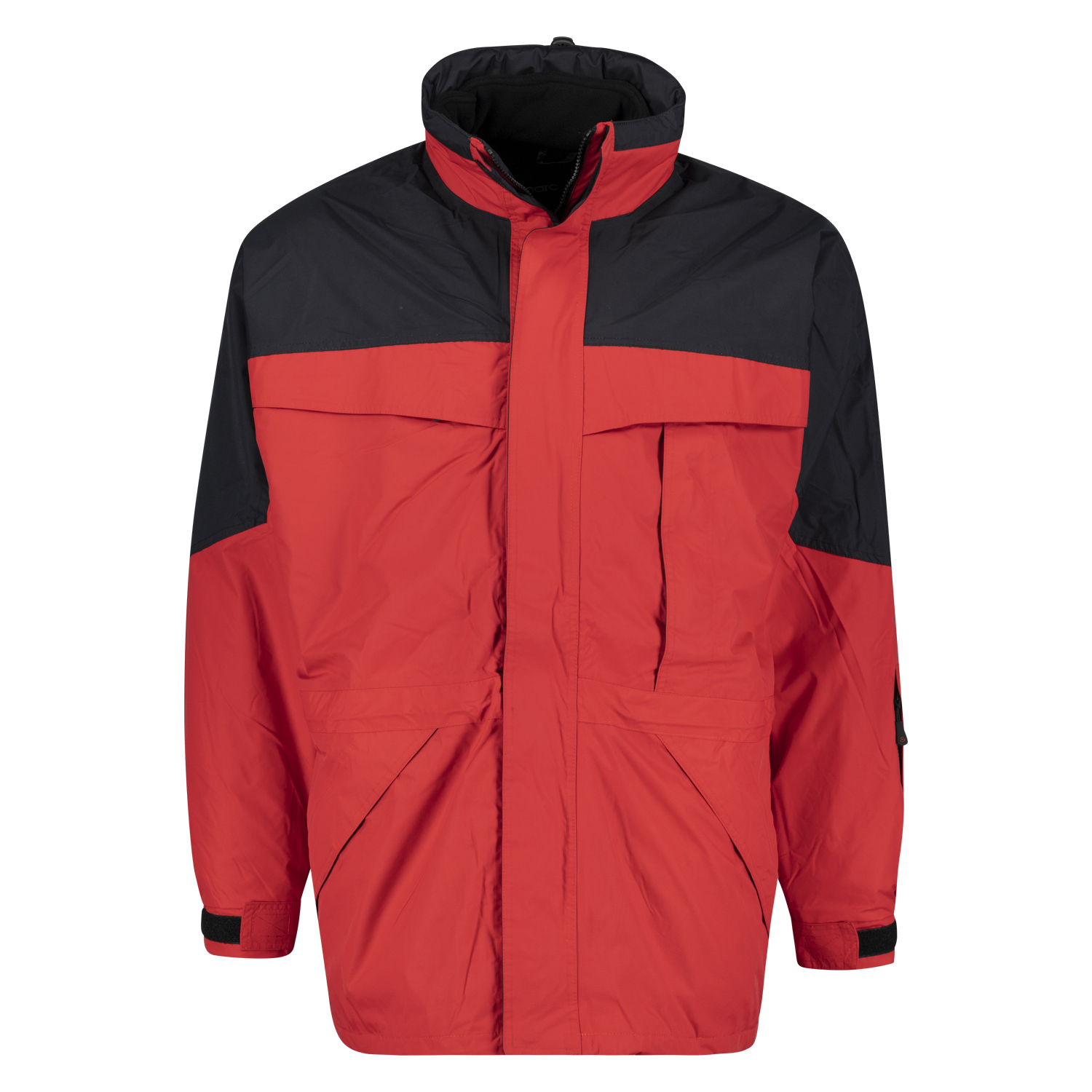 Red 3in1 jacket by marc&mark in oversizes up to 10XL