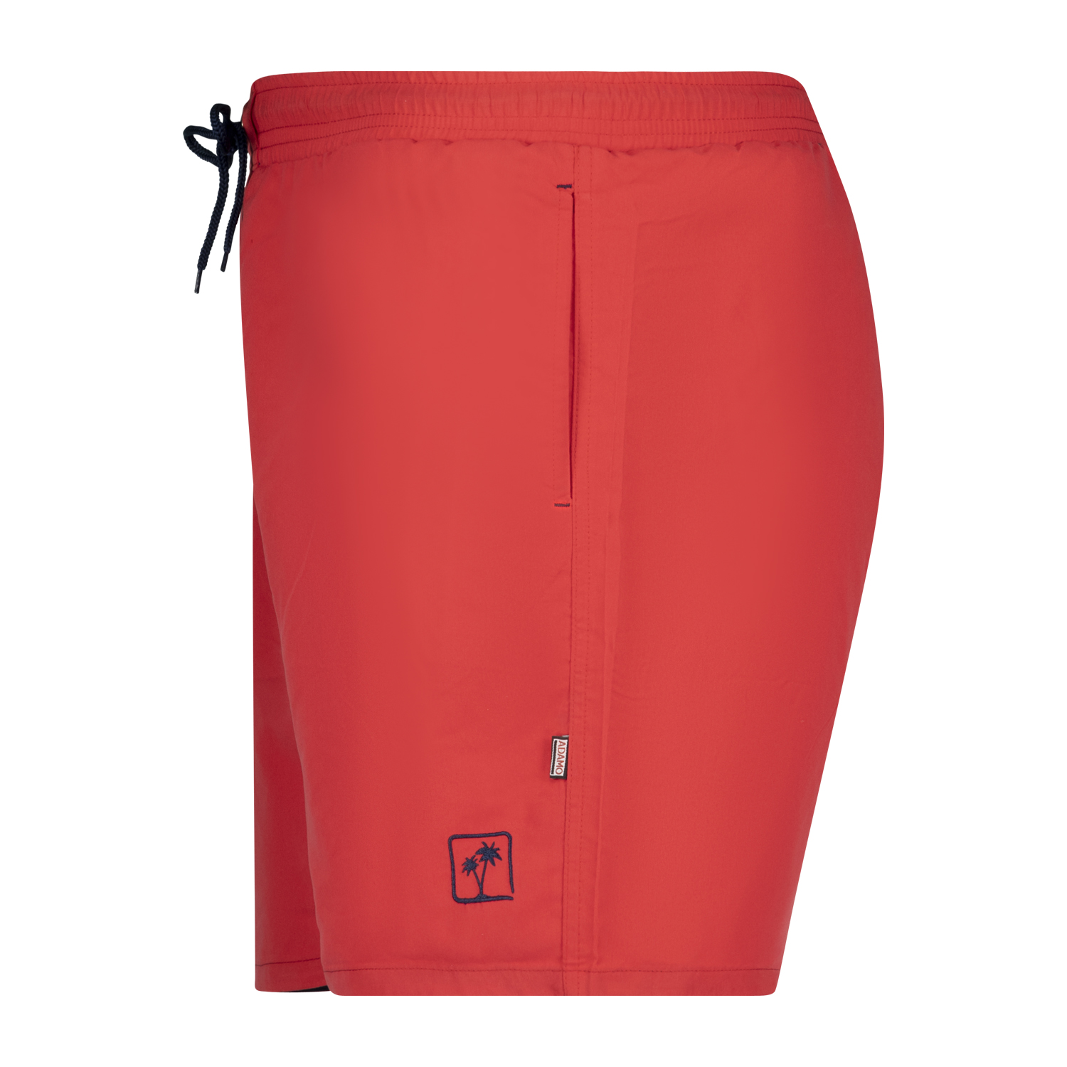 Beach bermuda shorts "Kuba" for men by Adamo in red up to oversize 12XL