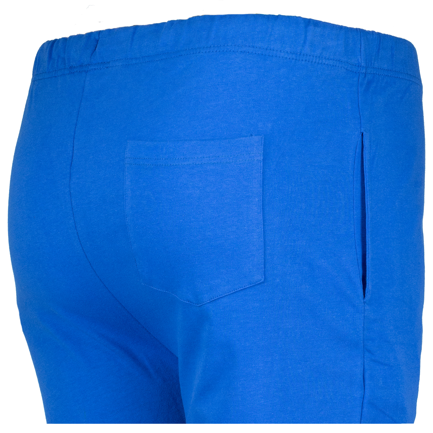 Short sleep pants for men by ADAMO series "Gerd" royal blue in oversizes up to 10XL