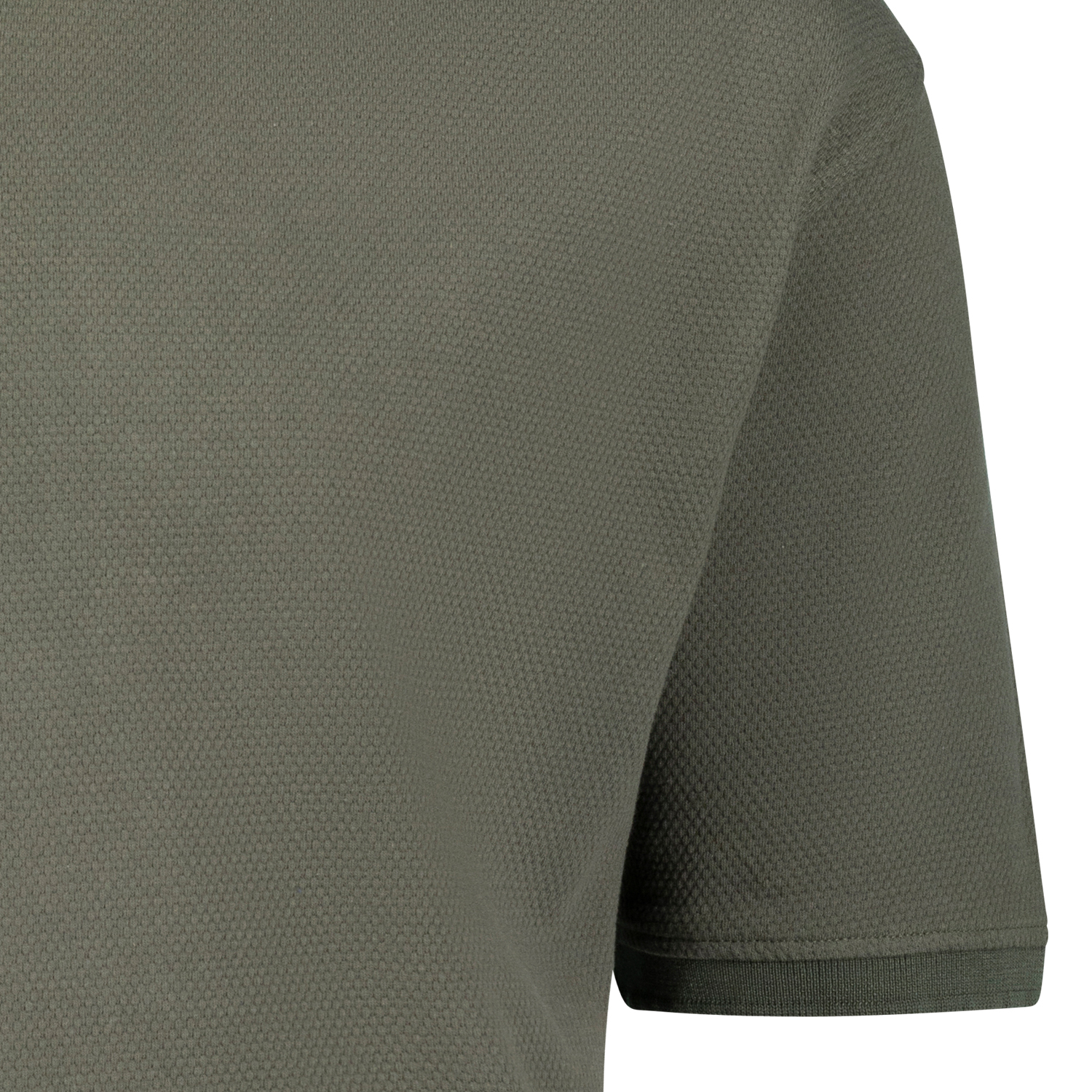 Poloshirt kurzarm aus Waffelpiqué für Herren oliv REGULAR FIT von ADAMO Serie "Stephan" in Übergrößen bis 10XL