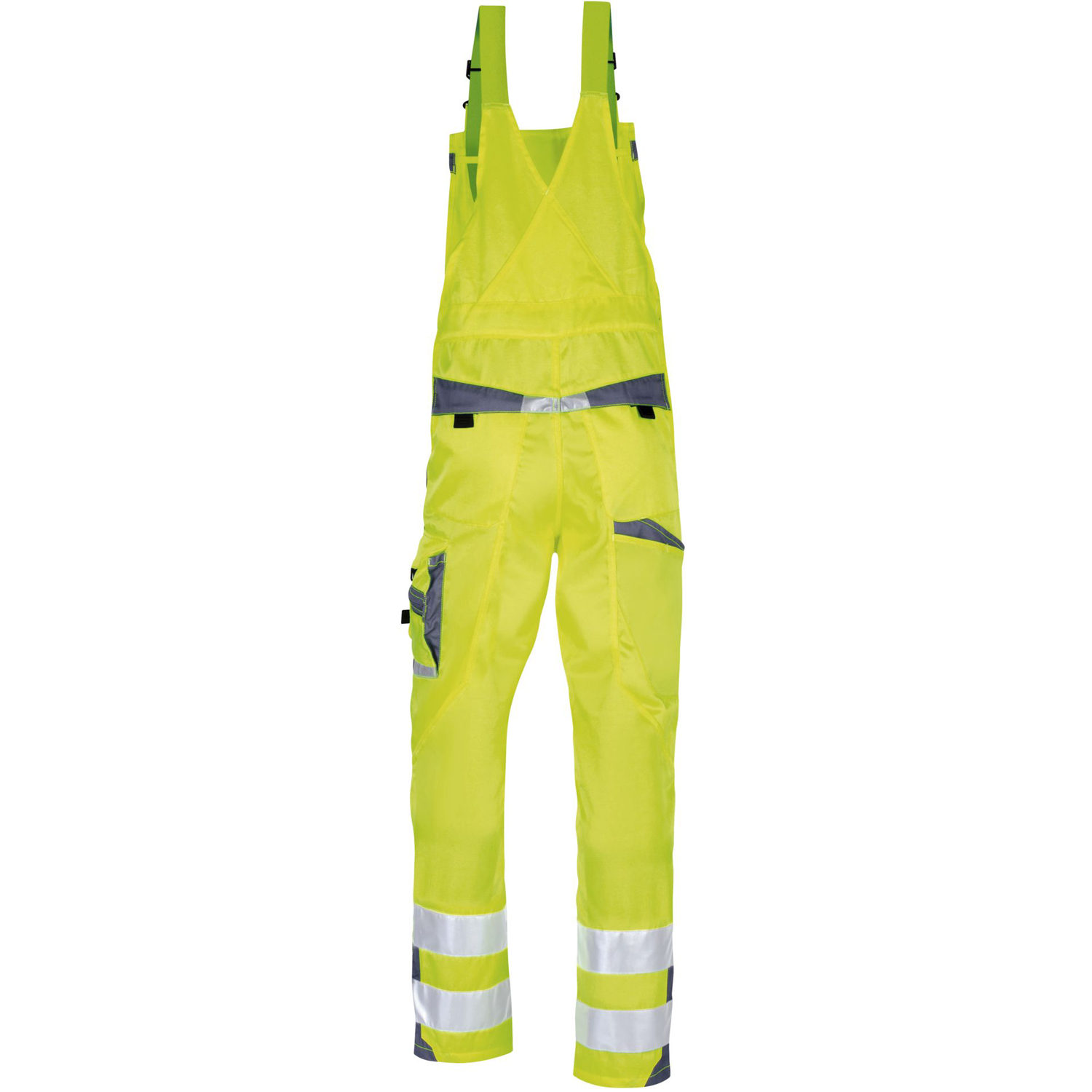 Work overalls in yellow by PKA Klöcker in large sizes 58-66