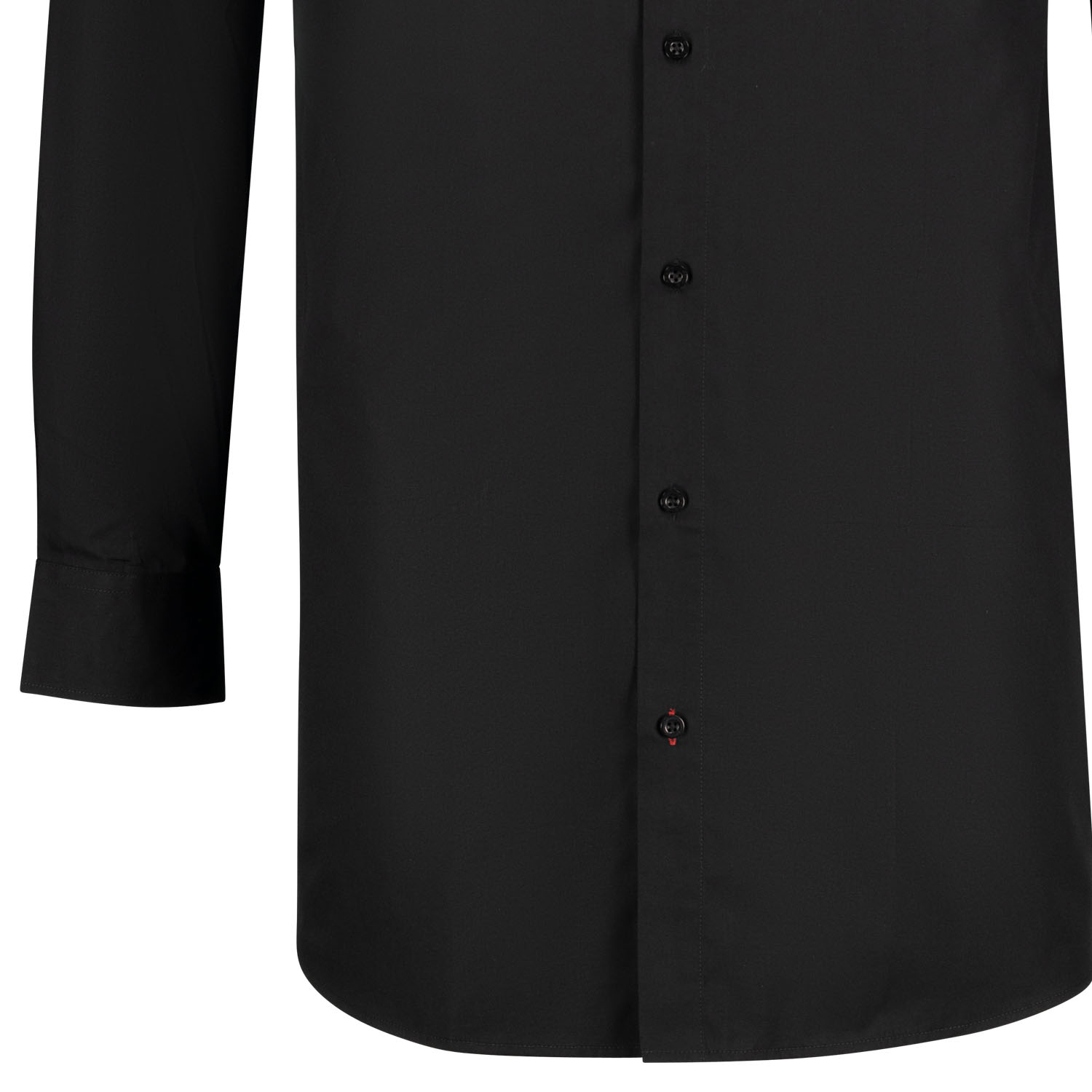 Schwarzes Herren Businesshemd Hemd COMFORT FIT langarm Serie "John" von ADAMO in großen Größen von 2XL bis 10XL