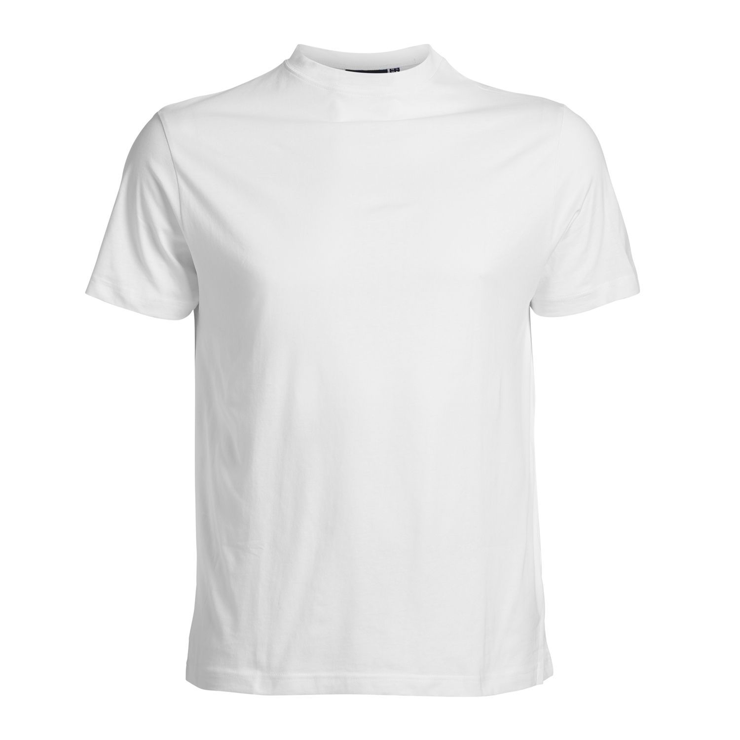 T-Shirt in white by Replika in oversizes up to 6XL // double pack
