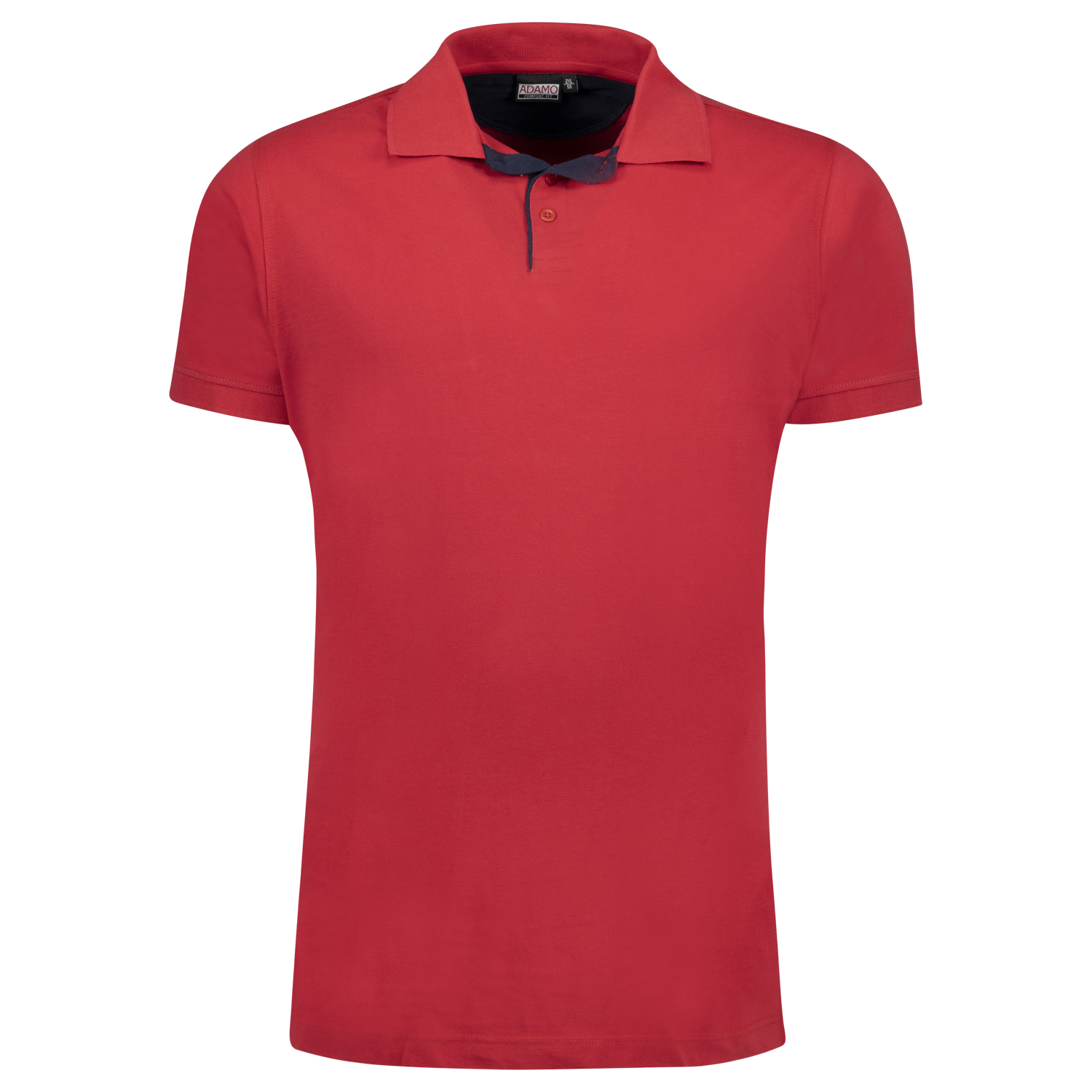 Poloshirt Herren kurzarm in Pique-Qualität Serie Pablo COMFORT FIT von Adamo in rot bis Übergröße 12XL