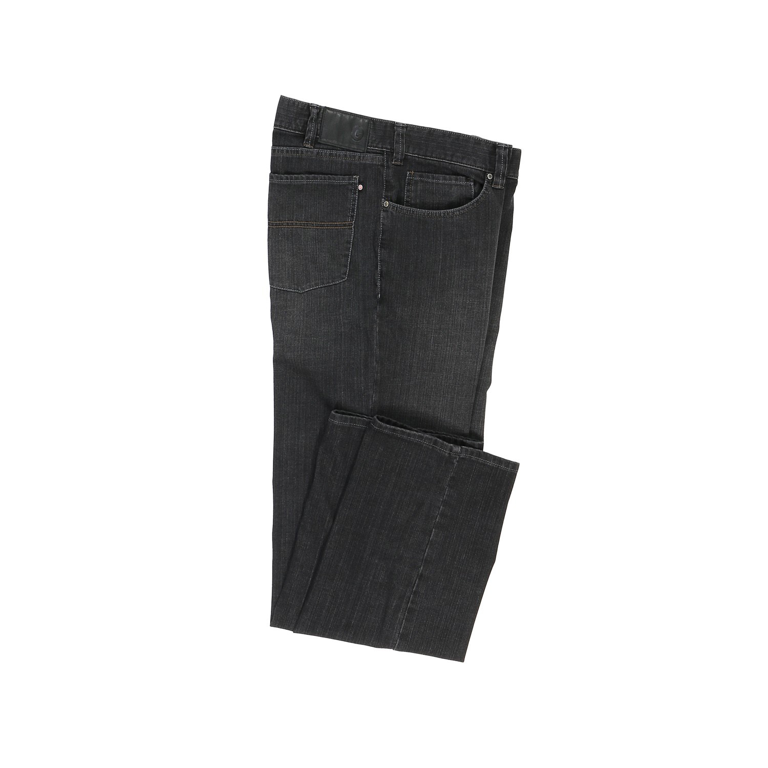 Schwarze Jeanshose von Greyes in großen Größen