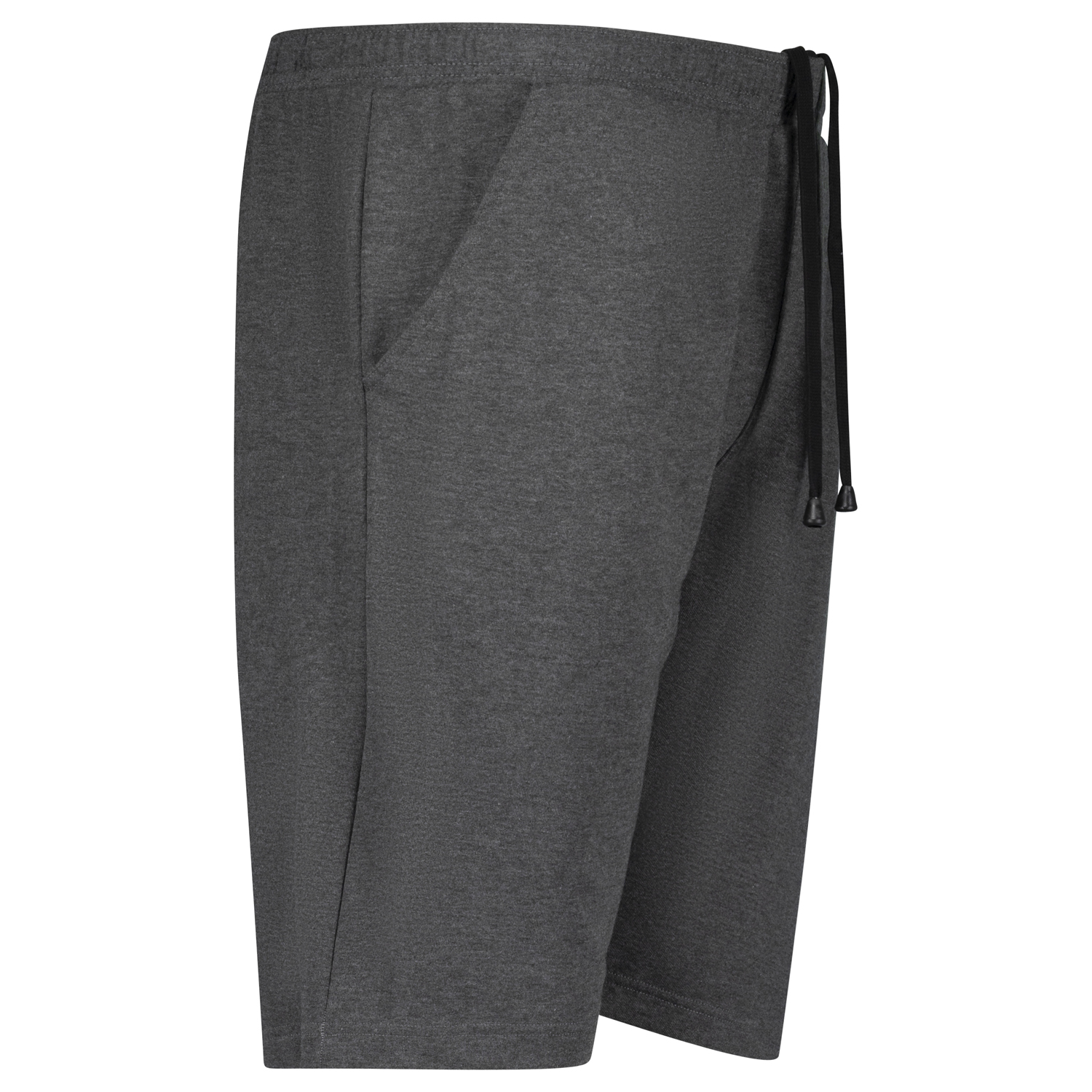 Anthracite mottled short jogging trousers series Athen up to oversize 14XL by Adamo for men