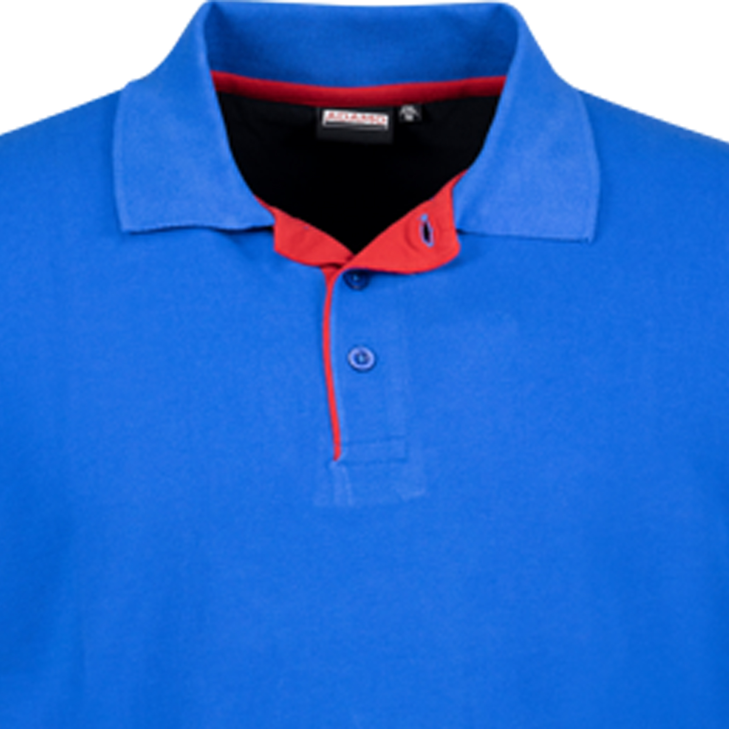 Royalblaues Herren Pique Kurzarm Polo Shirt Serie Pablo COMFORT von Adamo in großen Größen 2XL bis 12XL