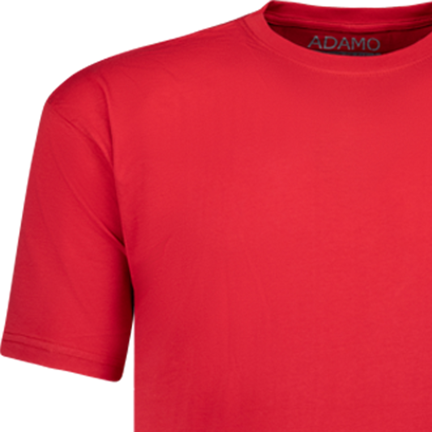 Rotes Herren Übergrößen Shirt 2XL-10XL von ADAMO Modell Kody mit Brusttasche