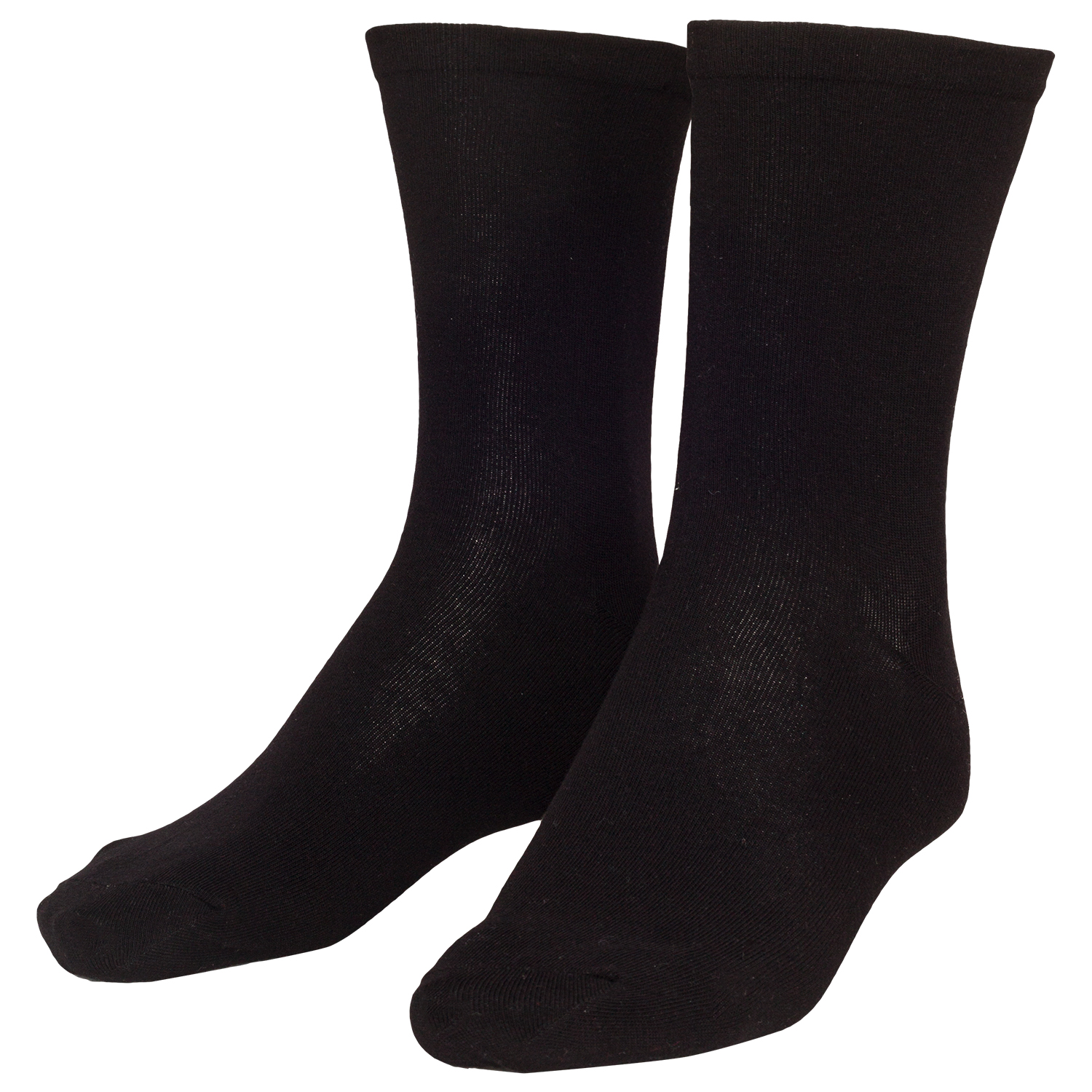 Sock sensitive in black men double pack up to size 51/54