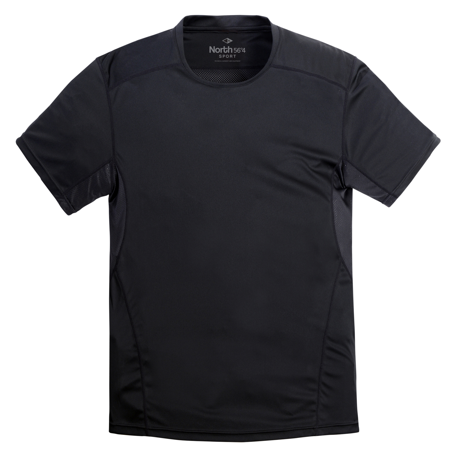 Herren Sport T-Shirt schwarz von North 56°4 3XL - 8XL