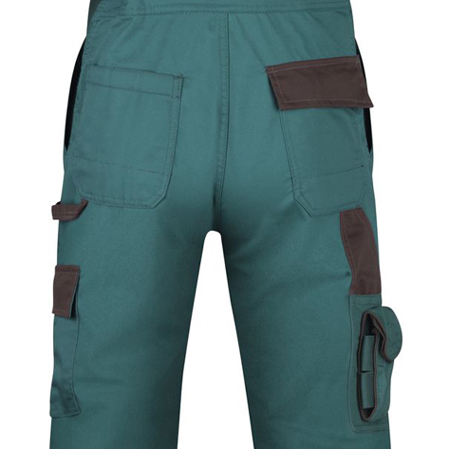 Workingclothes, Pants by PKA Klöcker in green, large sizes up to 74