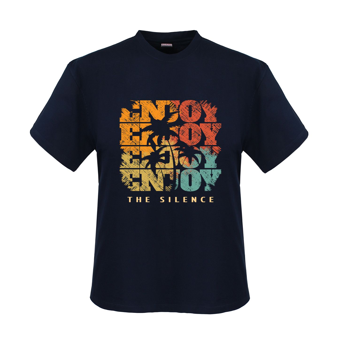 Bedrucktes Übergrößen T-Shirt 2XL-12XL Comfort Fit für Herren von Adamo Modell "ENJOY"