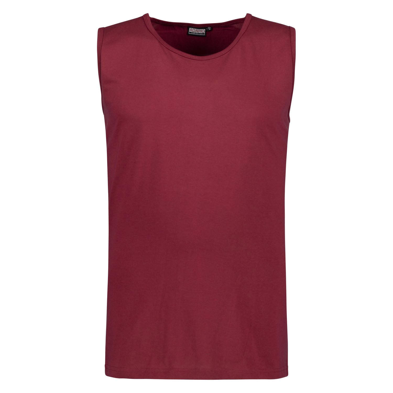 Muscle shirt serie Rod COMFORT FIT by ADAMO up to oversize 12XL - colour burgundy red