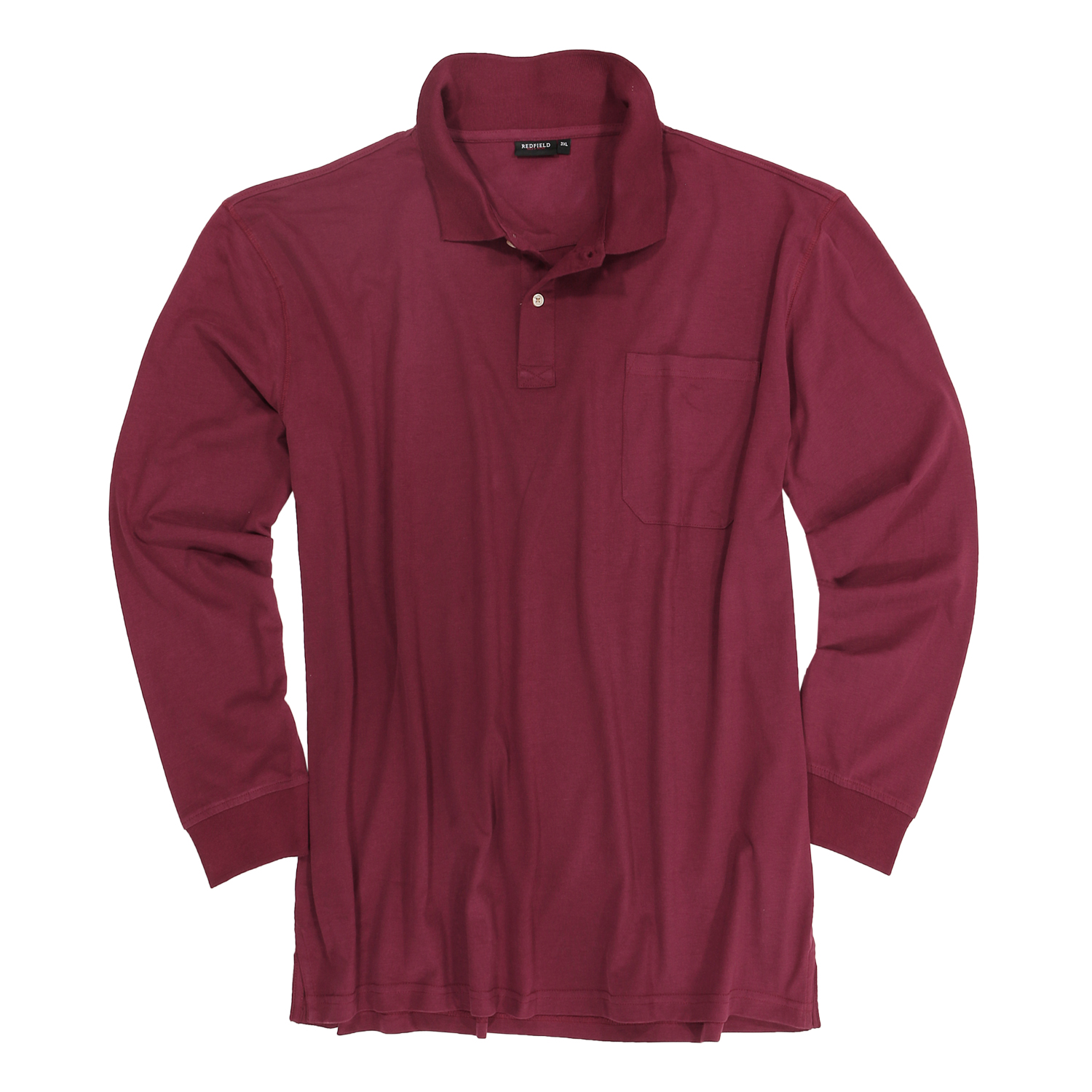 Red shirt by Redfield in plus sizes up to 8XL