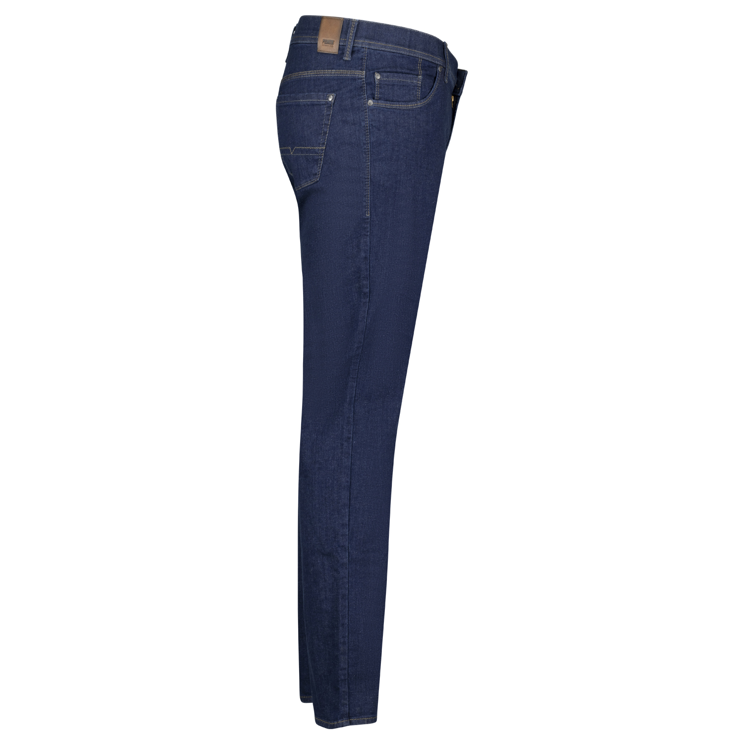 5-Pocket Jeans untersetzte Größen Modell "Thomas" Megaflex von Pioneer in 28 - 40 dark blue stonewash