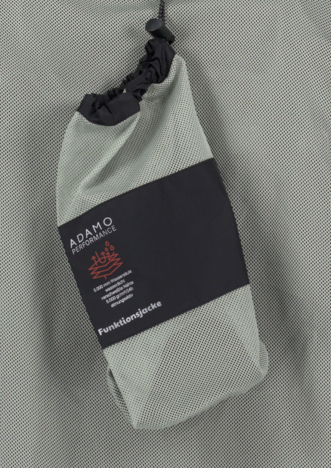 Herren Regenjacke schwarz Serie "London" von ADAMO in großen Größen 3XL bis 12XL