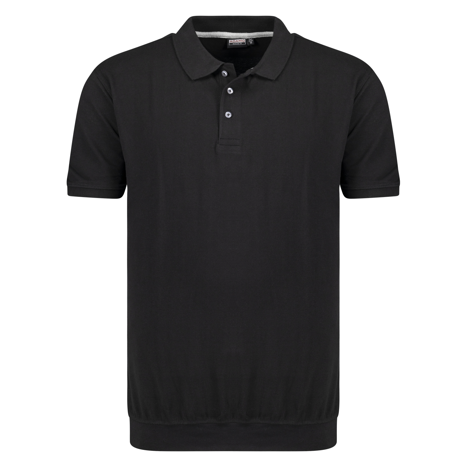 Kurzarm Pique-Poloshirt mit Bund Serie KADIR von ADAMO für Herren in großen Größen bis 10XL