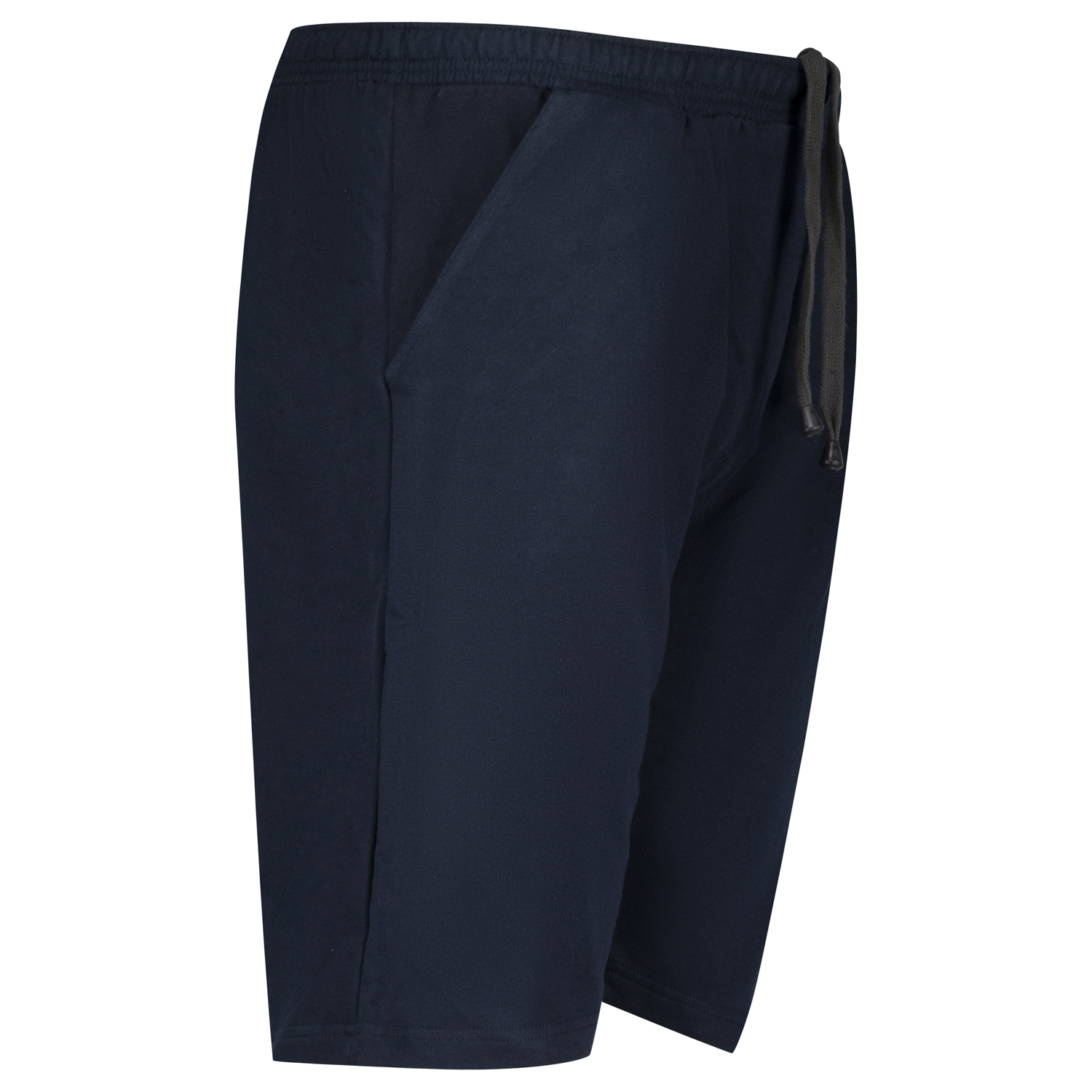 Short jogging trousers in navy up to oversize 14XL by Adamo