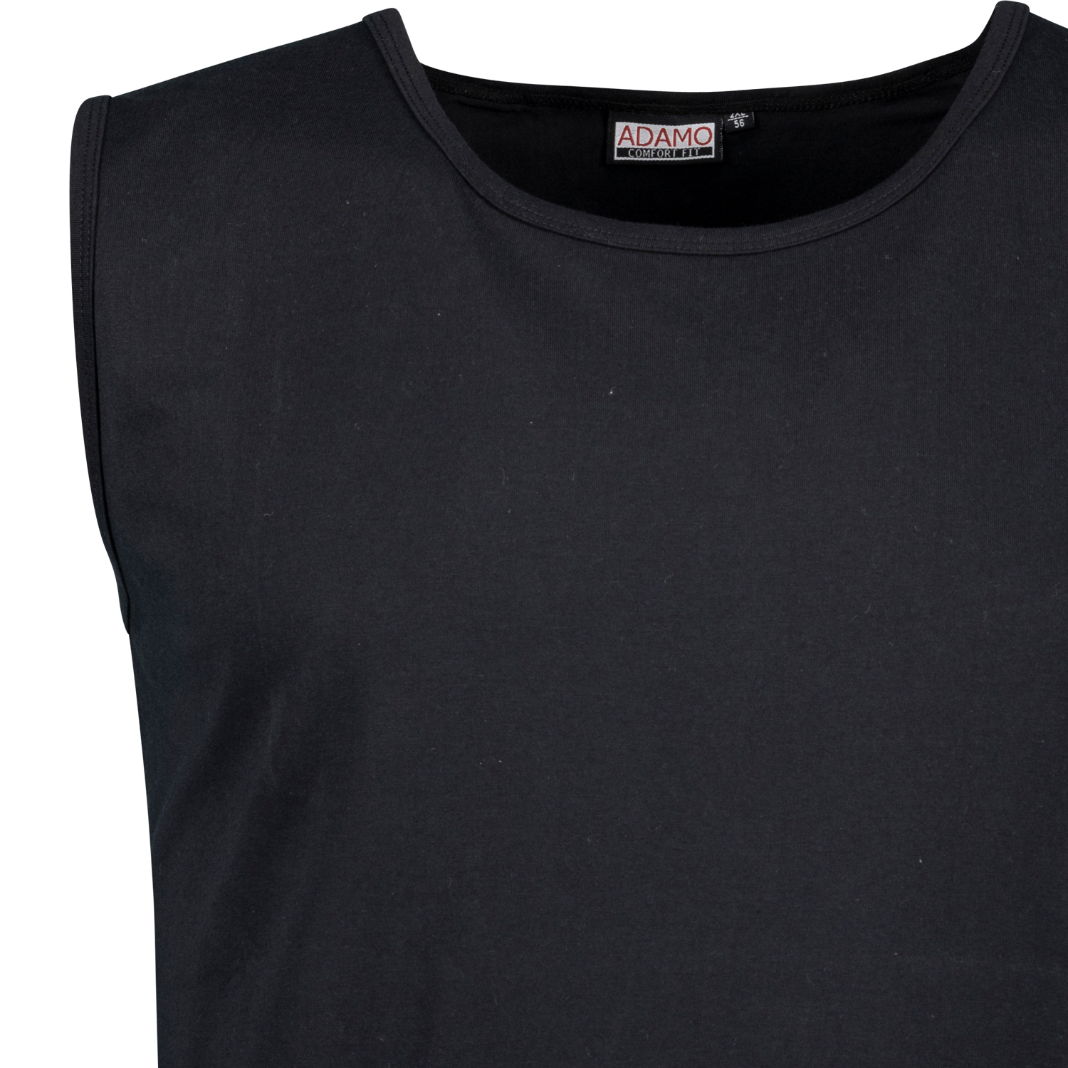 Schwarzes City-Shirt ROD COMFORT FIT der Marke ADAMO in großen Größen bis 12XL