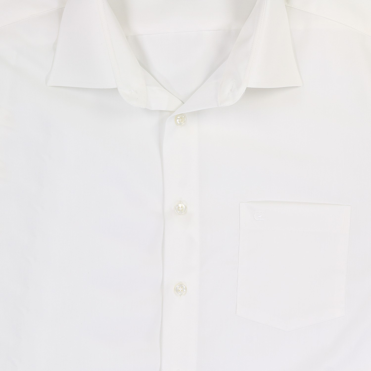 Short sleeve shirt in beige by Casamoda up tp oversize 7XL