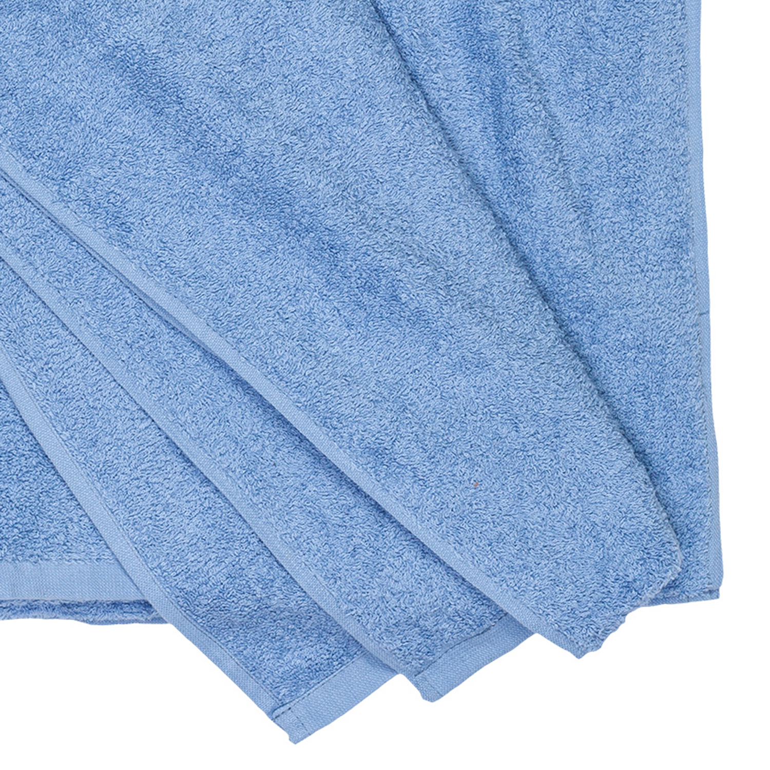 Bath towel series Helsinki in light blue by Adamo in large sizes 100x220 cm or 155x220 cm