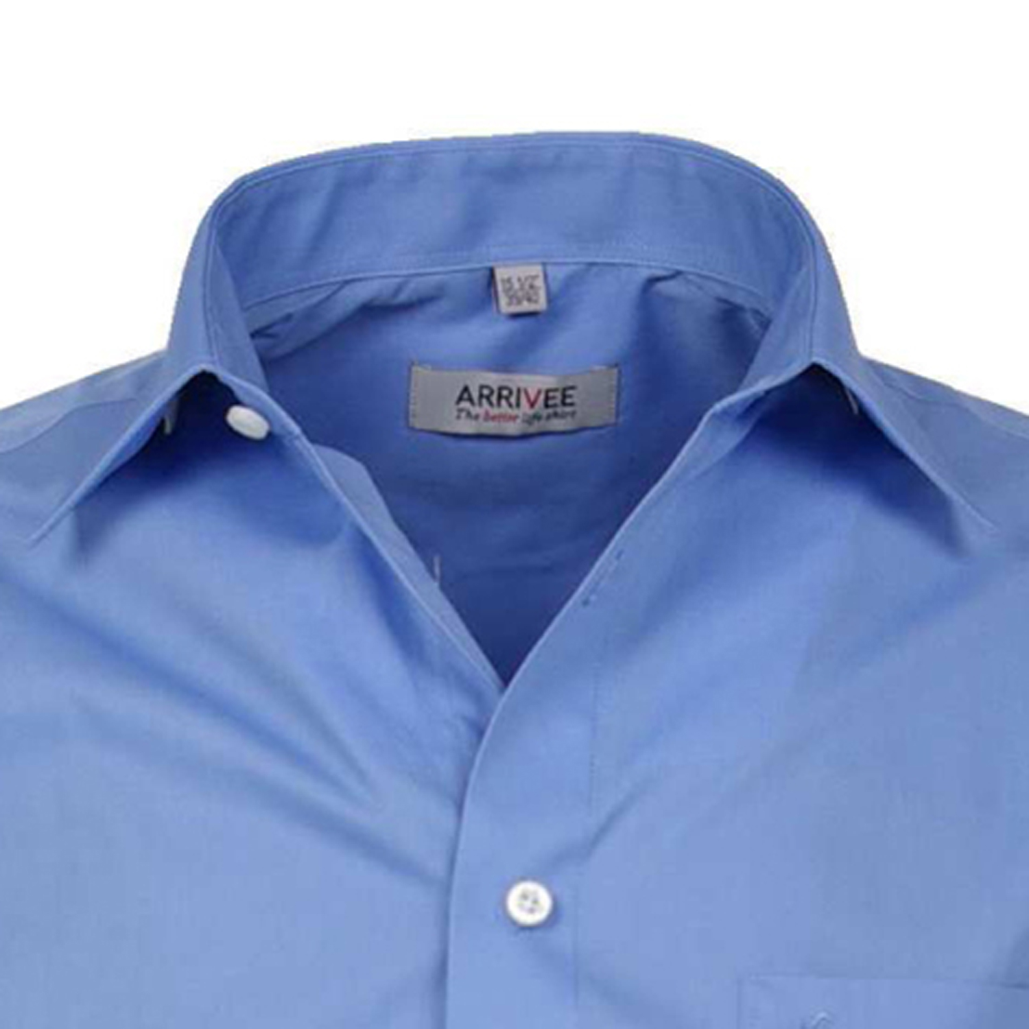 Blue shirt by ARRIVEE in oversizes up to 8XL